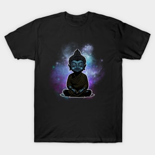 Cosmic Galaxy Buddha T-Shirt